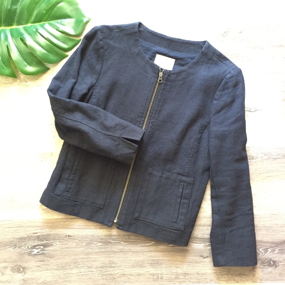 Minimalist Heavy Linen type Jacket